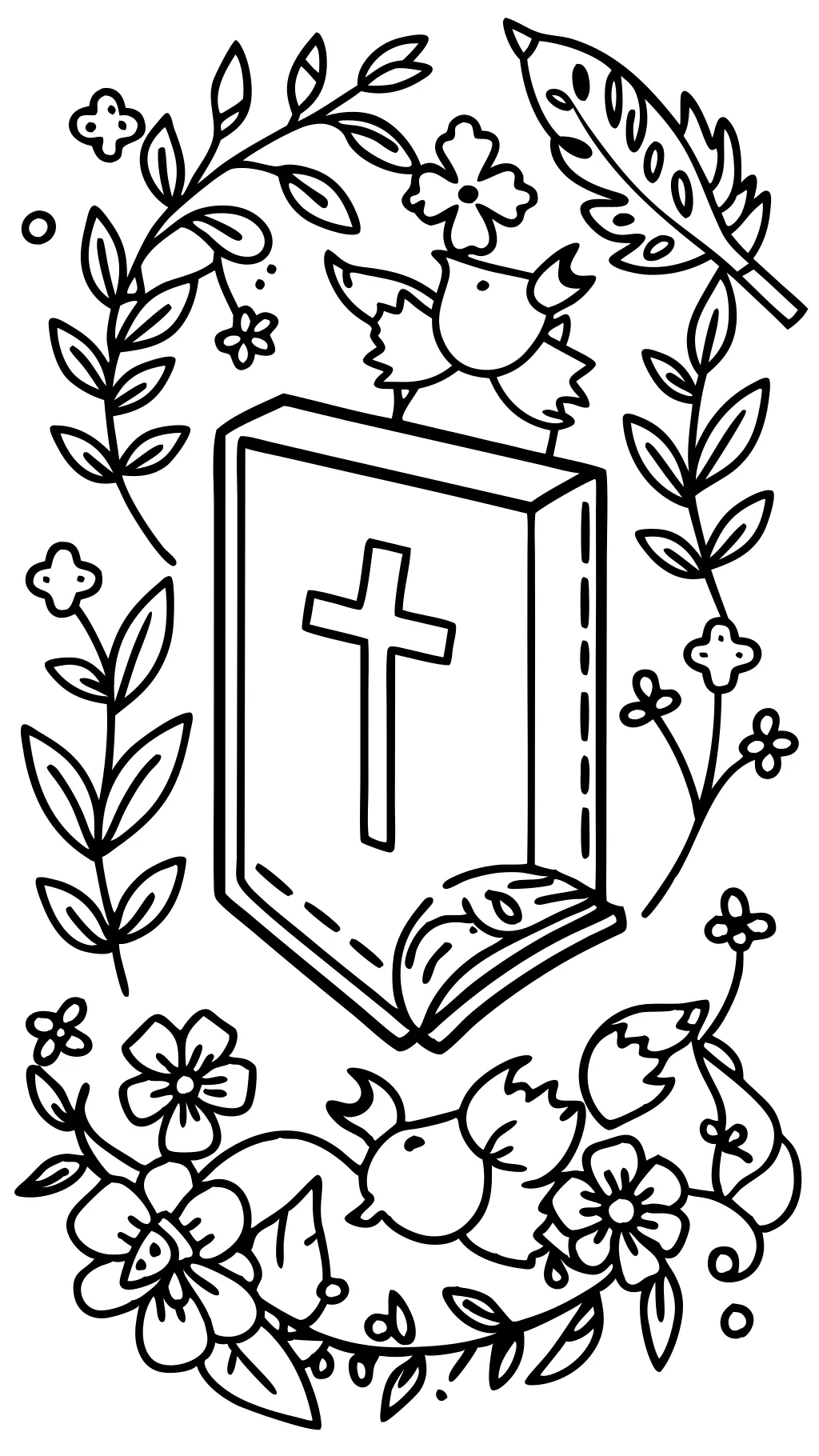 free bible coloring pages for adults